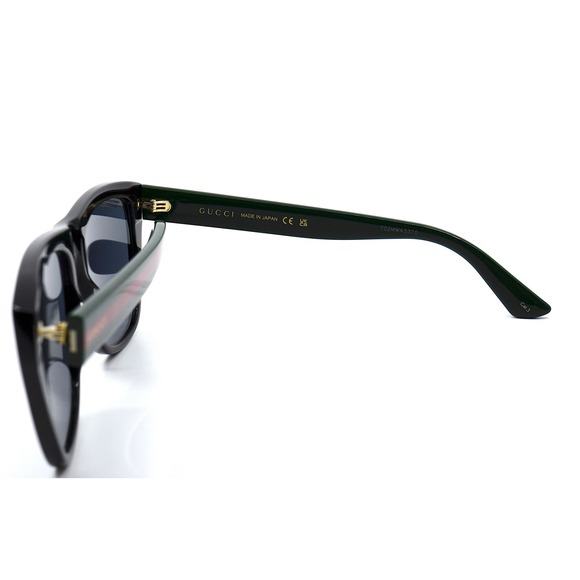GUCCI GG0926S 001 BLACK/GREEN GREY AUTHENTIC SUNGLASSES - Picture 9 of 14